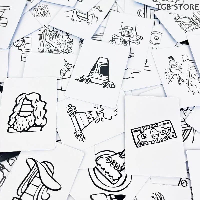 مجموعة واحدة من لعبة الطاولة الإنجليزية التي ليست قبعة مجموعة ألعاب الحفلات السعيدة لعبة اللوحة العلوية مع لعبة ببطاقات ورقية ممتدة أساسية للاعبين من 3-8 لاعبين #6