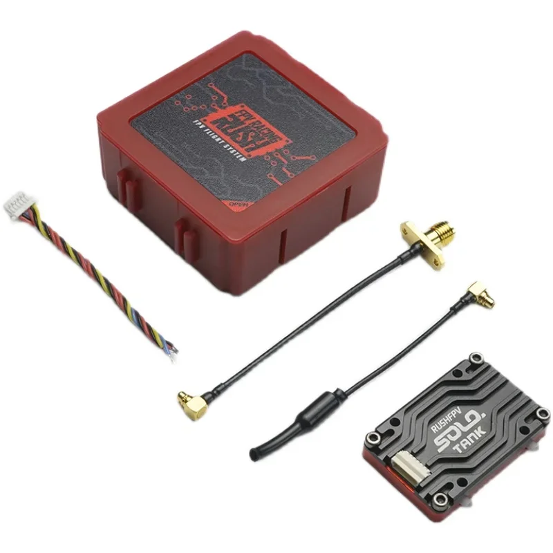 

RUSH SOLO TANK 5.8G 48CH/37CH(US) Video Transmitter Raceband PIT/25-1.6W Switchable VTX shell RC FPV Racing Freestyle Longra