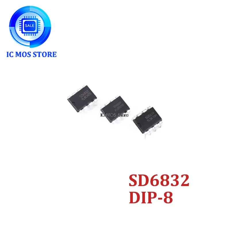 

5PCS Brand new SD6832 DIP8 power management chip IC