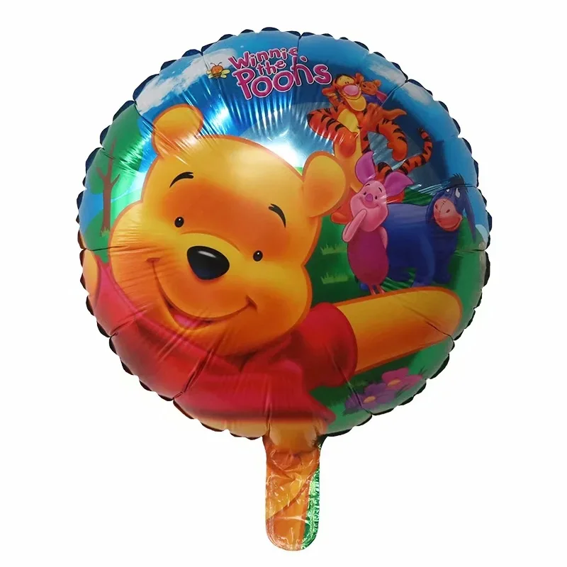 18 Inch Disney Cartoon Theme Stitch Mickey Minnie Winnie the Pooh Aluminum Film Balloon Baby Shower