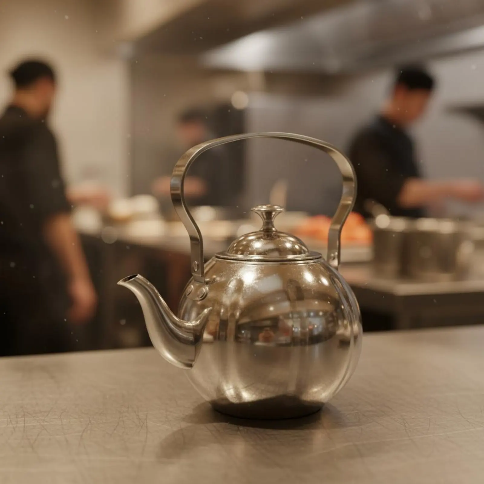 Stainless Steel Teapot Thickened Material Gooseneck Coffee Kettle Beverage Server Mirror Polished Kitchenware Versatile