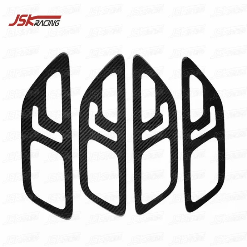 

Накладки на ручки дверей из сухого карбона для Mercedes-Benz S-Class W223 2021-2023 годов выпуска