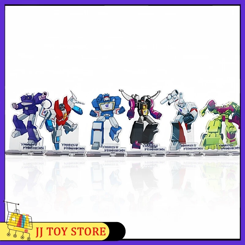 new Anime Figure Deformable Robot Toy Acrylic Collection Standing Signage Desktop Collection Decoration Kid Birthday Gift Model