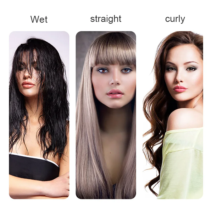 حار بيع PTC التدفئة Volumizer مجفف الشعر الأيونات السالبة ضربة فرشاة الطراز مع الخشن تستهدف فرشاة الهواء الساخن