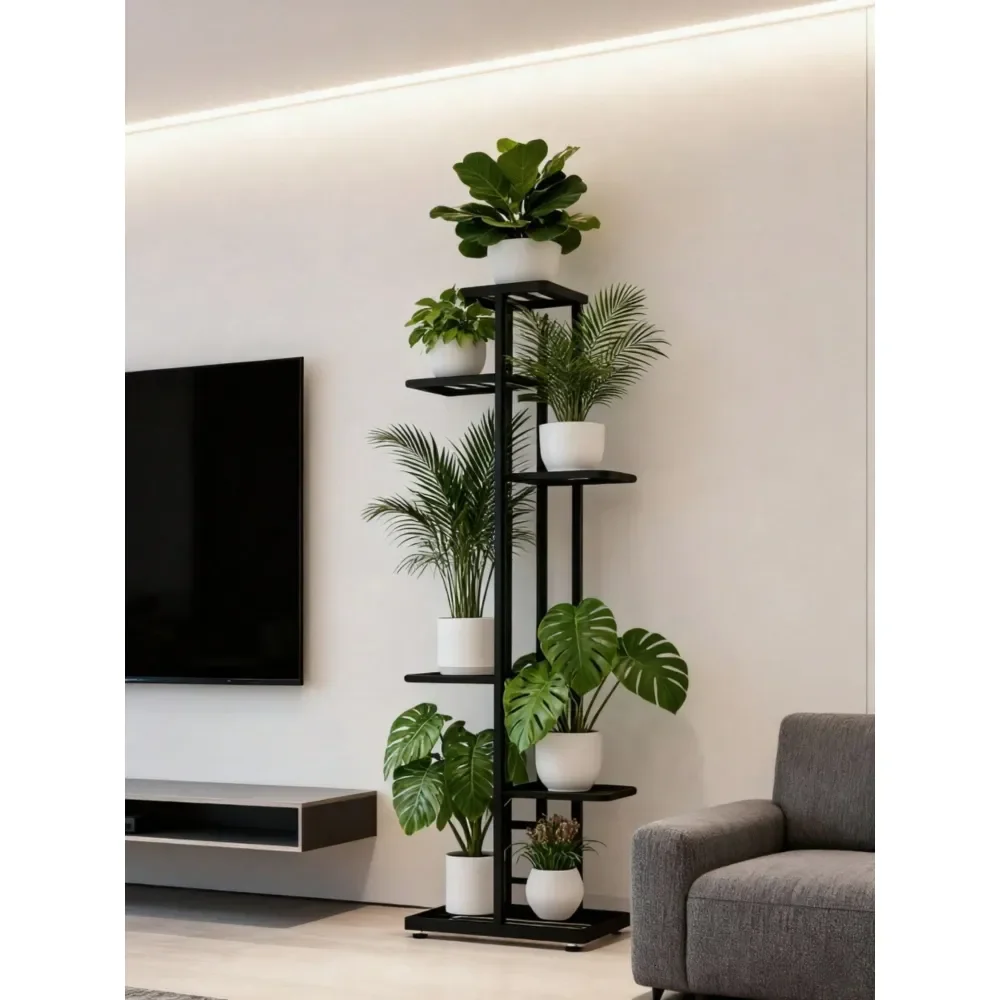 

5 4 Tier Plant Stand Home Garden Decor Plant Storage Rack Creative Pot Organizer Stunning Design, Perfect For Indoor Outdoor De