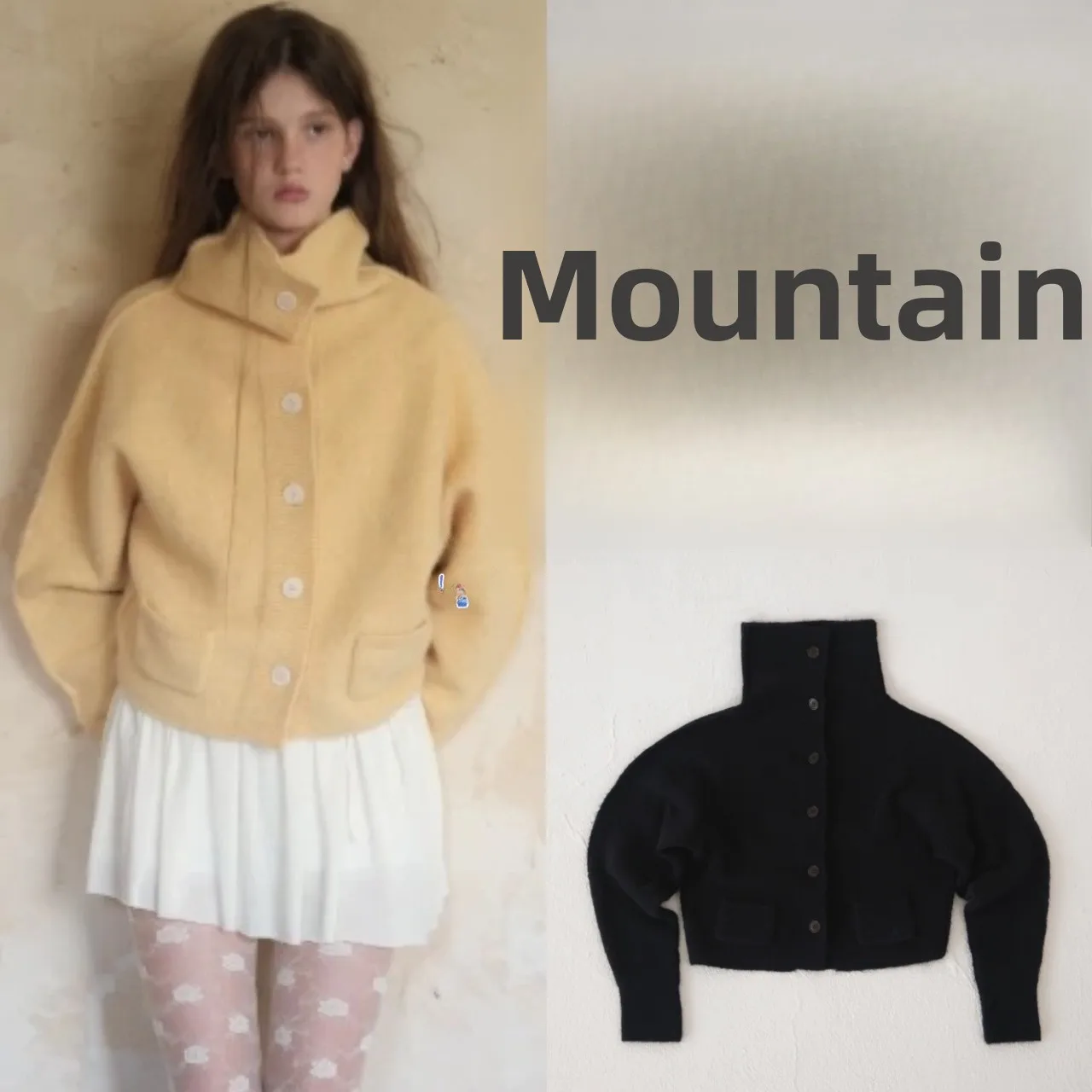 

Fletta 2025 Новая корейская модная универсальная модель: вязаный кардиган свободного кроя, свитер, верхняя одежда, женская вязаная одежда