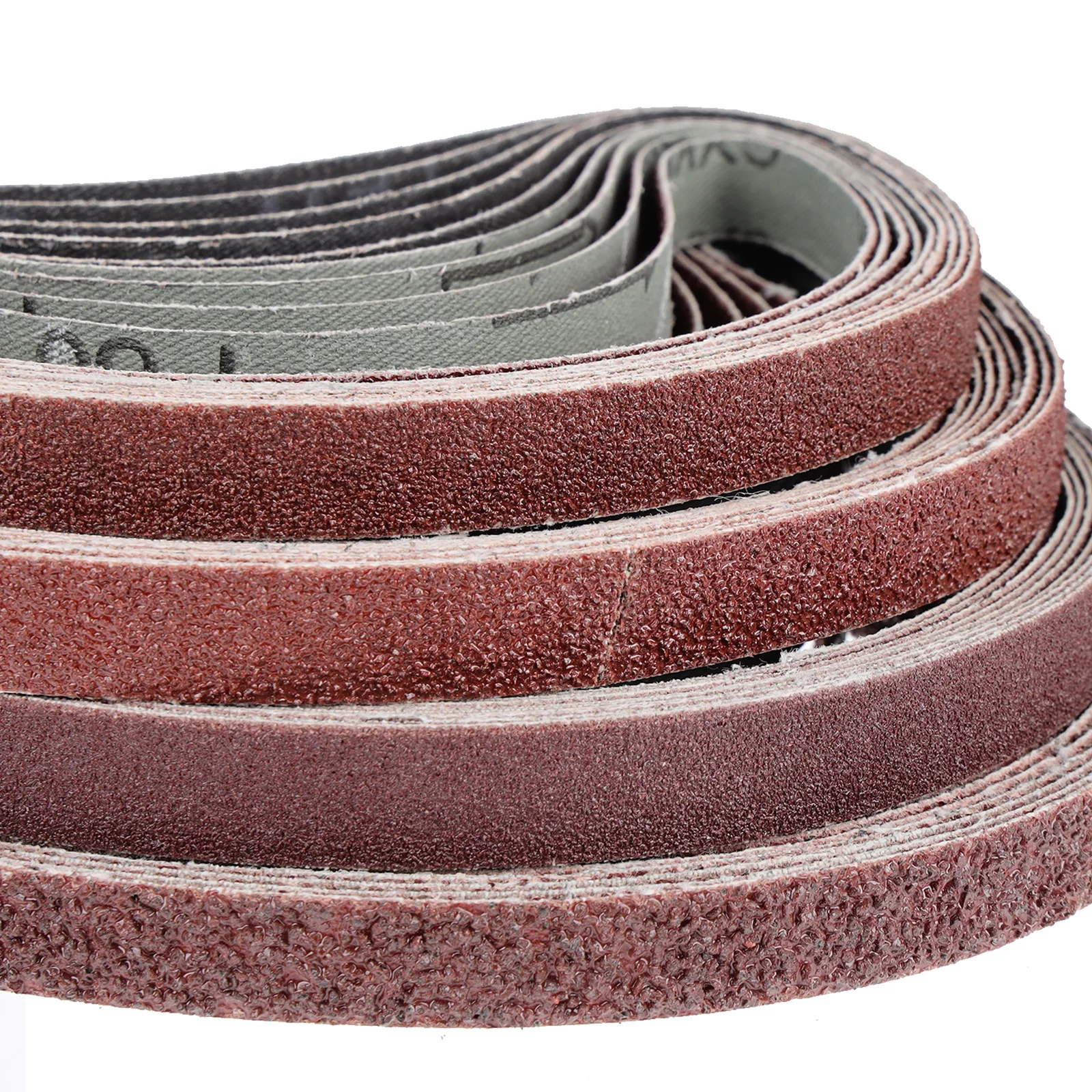 

1 set S Belt Set 457x13mm Grit 40 60 80 120 for Wood Aluminum Fiberglass Polishing Tools S Abrasive