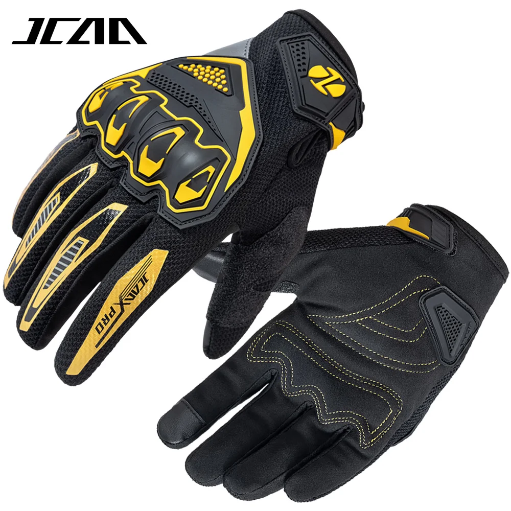 

2025 Summer New Full Finger Motorcycle Gloves Non-slip Wear-resistant Motocross Racing Gloves Touch Screen Moto Biker Gloves