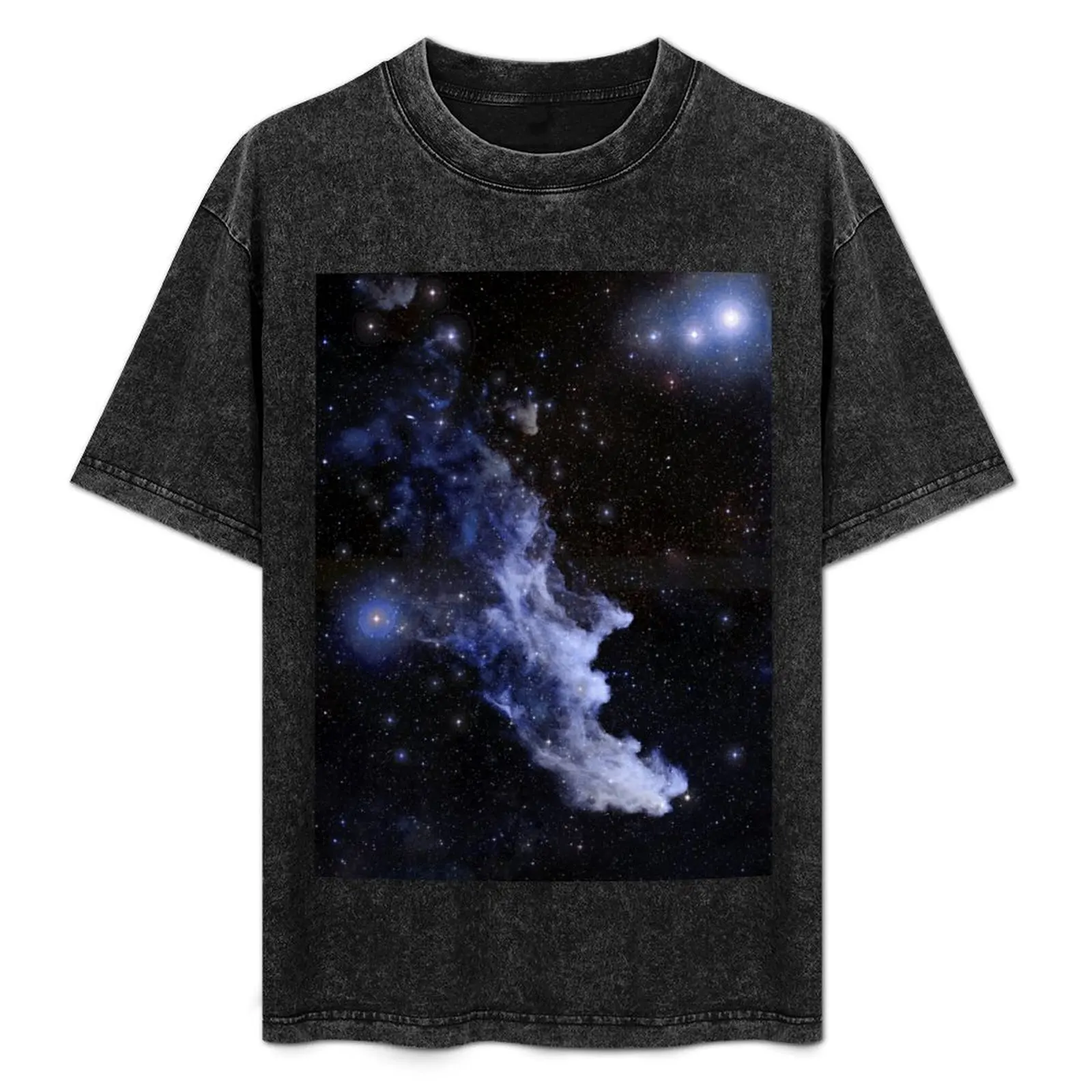 

Witch Head Nebula (no text only pic) T-Shirt All Weather Casual Short Sleeve