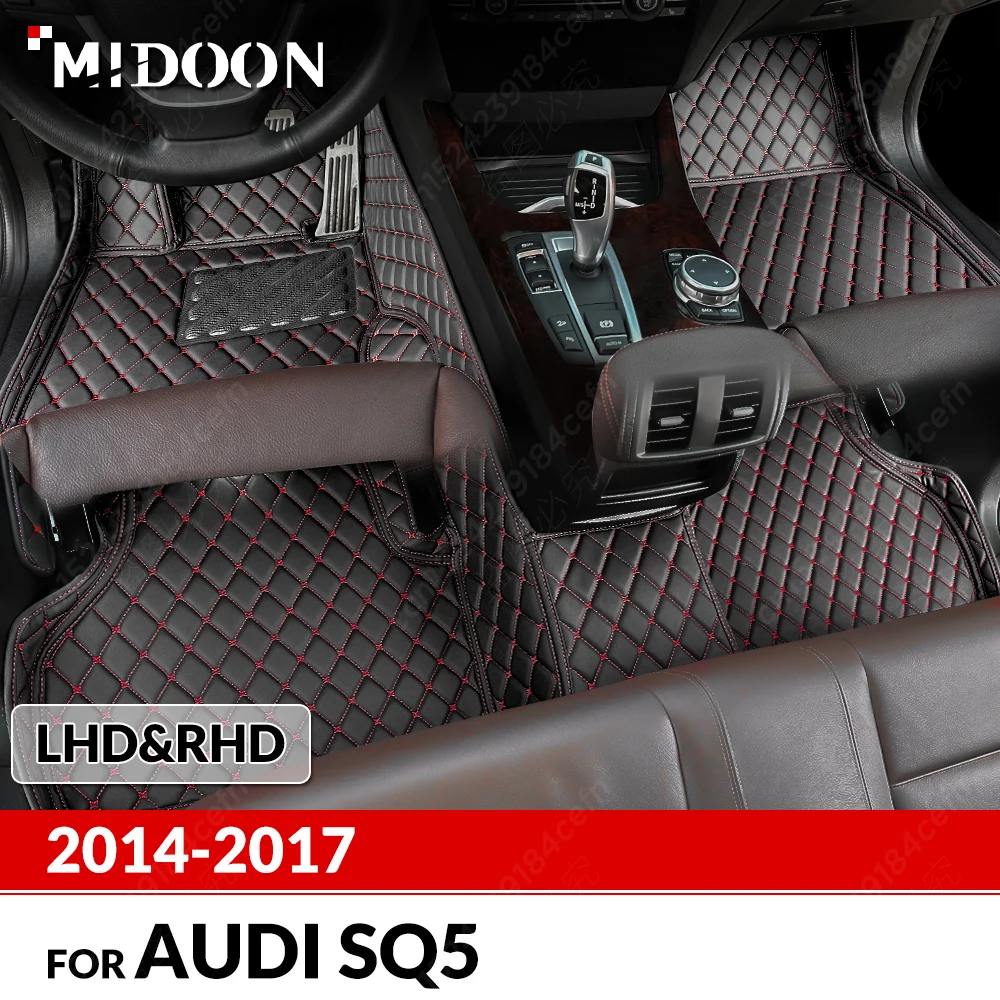 

Автомобильные коврики для Audi SQ5 2014 2015 2016 2017 под заказ, автомобильные подкладки для ног, аксессуары для интерьера