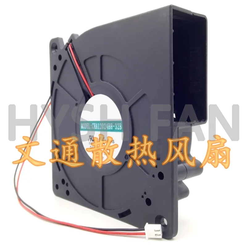 Новый CHA12024BH-32B DC24V 0.40A охлаждающий вентилятор CHA12012BL-32B 12V