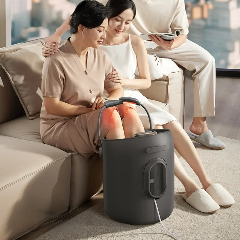 Customizable Far Hot Compress Knee Foot Bathtub Pedicure Automatic Heating Constant Temperature Calf Wet Footbath, Mass