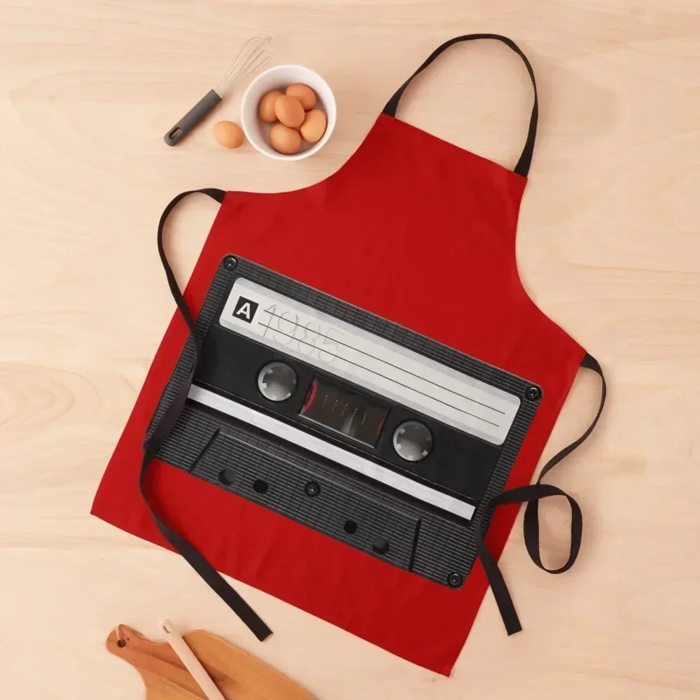 

1985 Mix Tape Apron Home Cleaning beauty master Things For Home And Kitchen Kitchen Utensils Apron