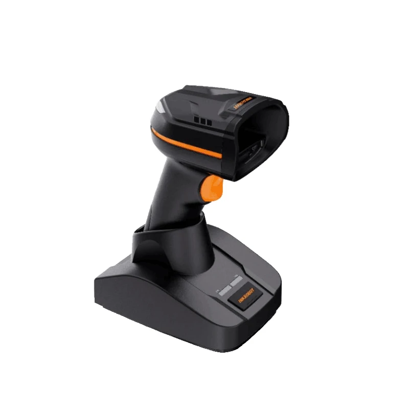 Fast Decoding 1280*1024 CMOS Industrial Ethernet QR Code Reader Wireless Handheld Barcode Scanner with Base
