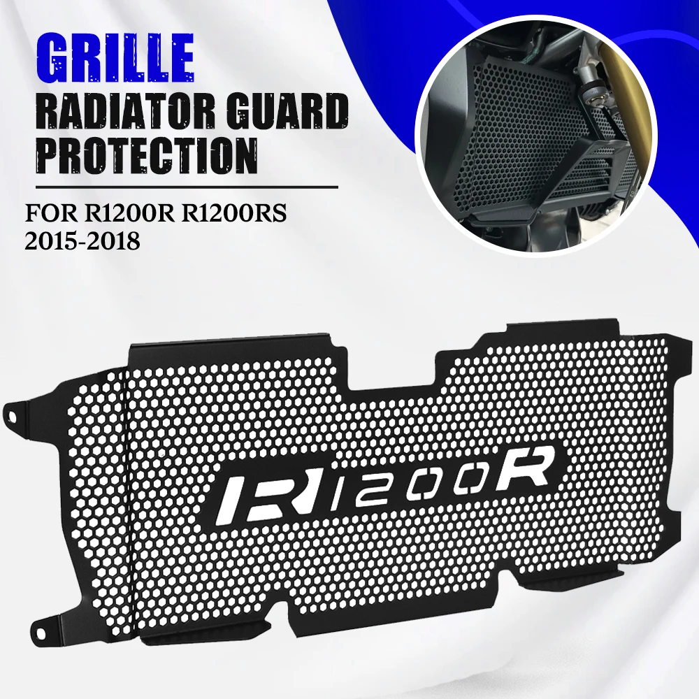 

2015 2016 2017 2018 For BMW R1200R R1200RS R 1200 RS R CNC Radiator Guard Cover Oil Cooler Protector R 1200RS 1200R R1200 R RS