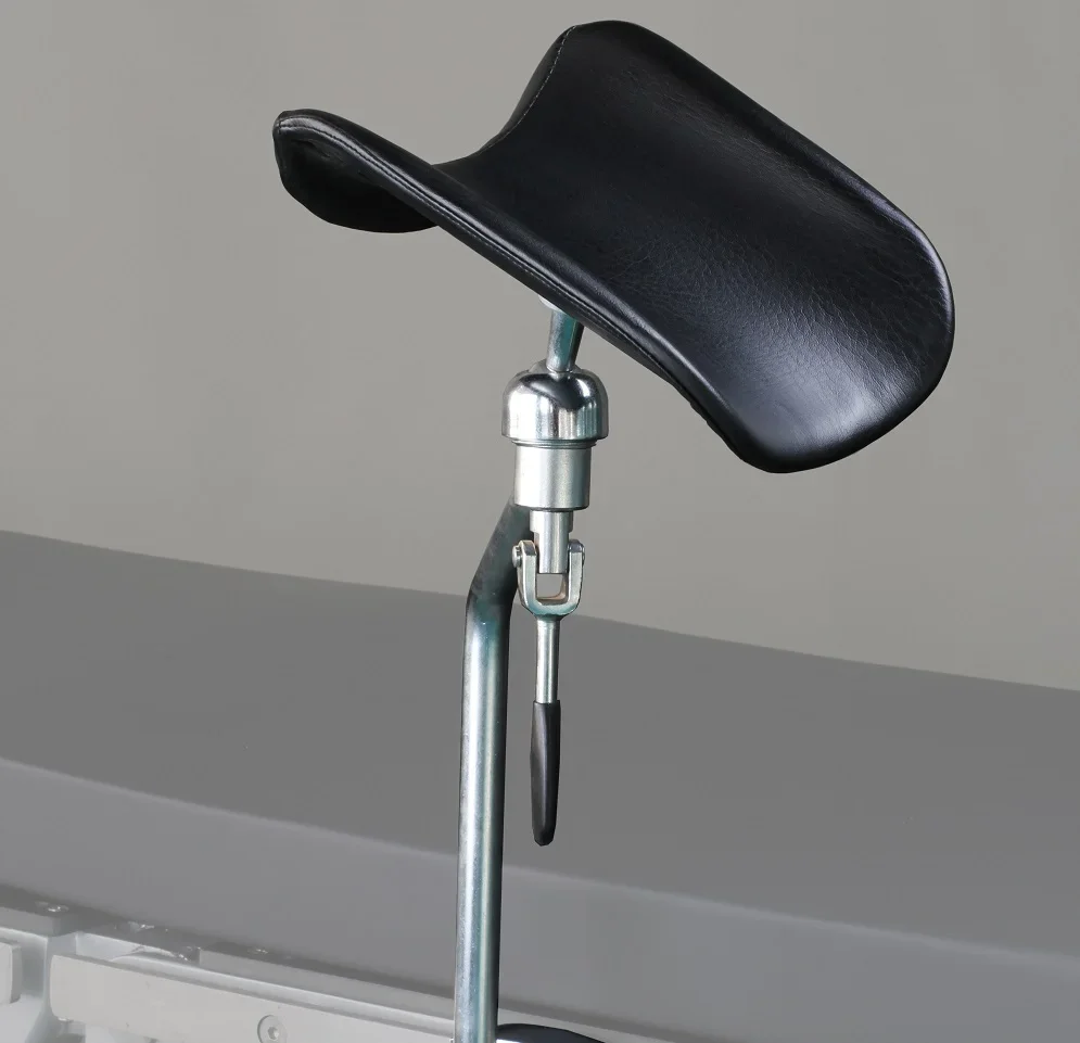 operating bed table accessories leg support leg holder of Electric And Manual Surgical Operating Table Spare Parts black color