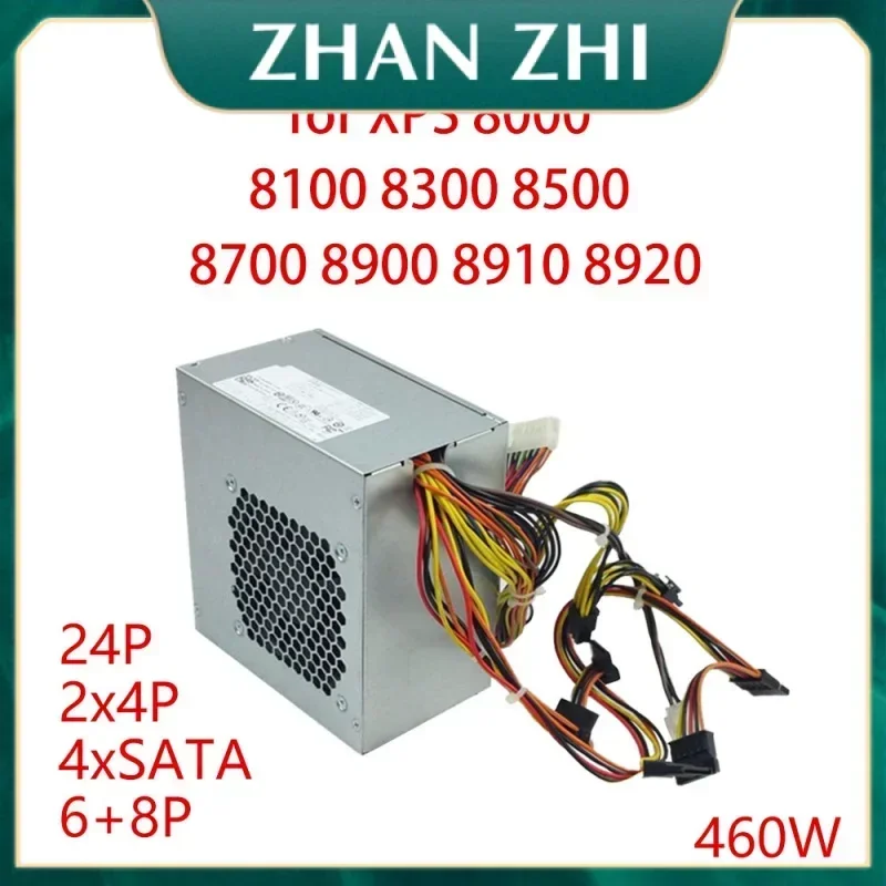 

NEW 460W for XPS 8000 8100 8300 8500 8700 8900 8910 8920 T3630 5680 R7 R6 R5 Power Supply AC460AM-01 DM1RW AC460AM-00