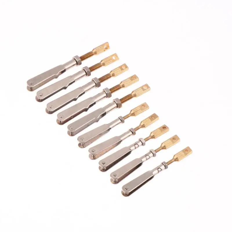 Hot 5Pcs M2/M3 Metal Clevis Iron U-clip Clamps Chuck Pull Rod Connector Coupler Parts For DIY RC Airplane Models