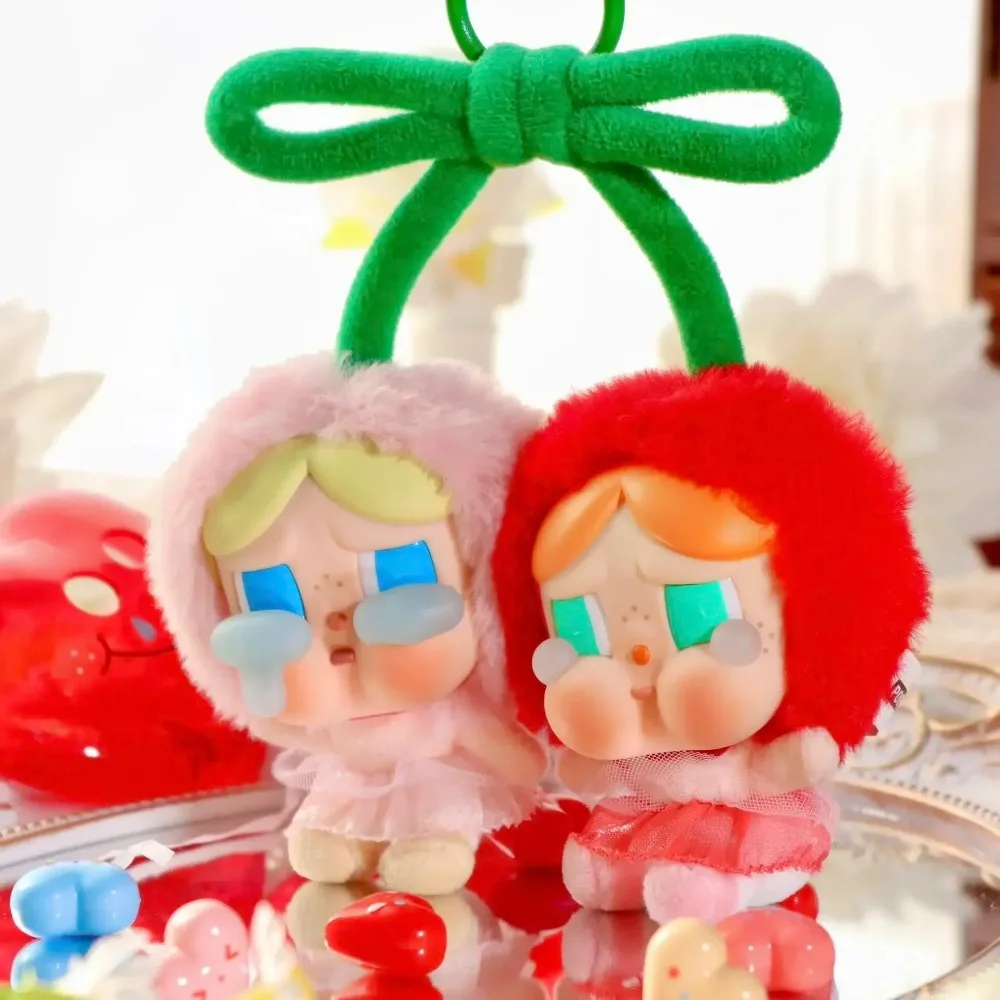 

High Quality Crybaby Crying For Love 1:1 Series Keyrings, Vinyl Face Dolls, Beautiful Cherry Ornaments, Keyrings, Gifts
