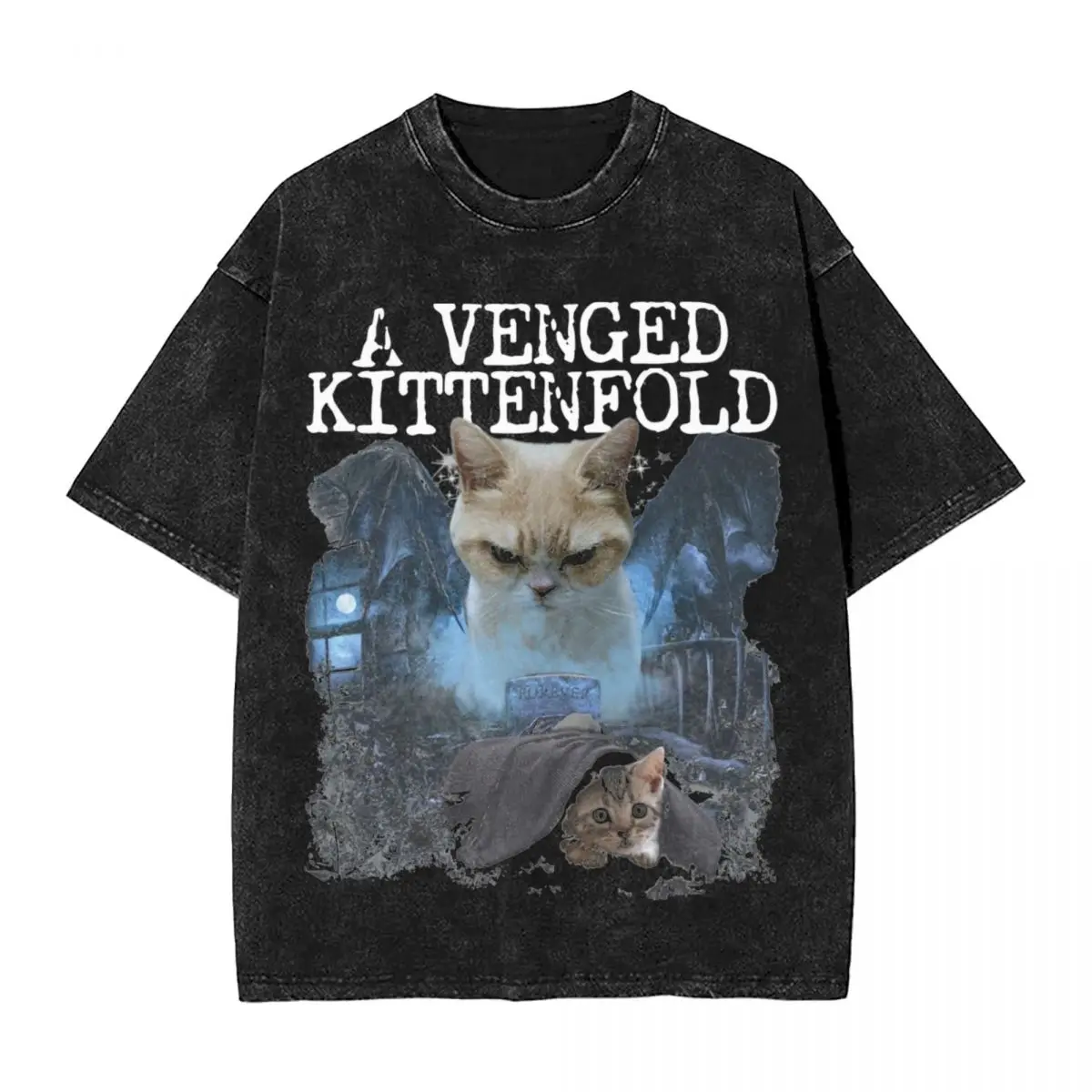 Avenged Sevenfold Rock T Shirts Hip Hop Washed Short Sleeve Harajuku T-Shirt Novelty for Men Women Tops Streetwear Printed Tees