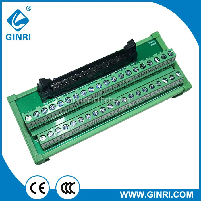커넥터 Idc 40 핀 브레이크아웃 보드가 포함된 3PCS Ginri JR-40TBC 어댑터 모듈
