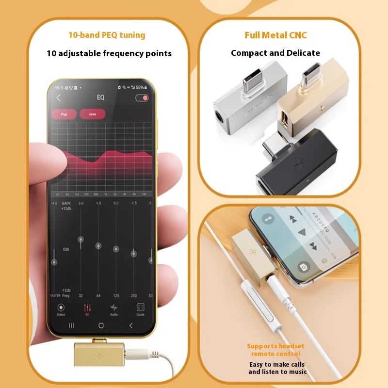 Hifi Fiio Snowsky TinyA TinyB Decoding Portable Headphone Amplifier Mobile Phone Direct Insertion Headphone Power Amplifier