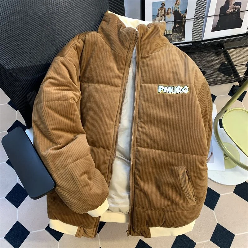العصرية ملابس العمل الشتوية غير رسمية Jaet للرجال Sli Haome ملابس قطنية جديدة 2025 الشباب Faion الدفء معزول سستة #5