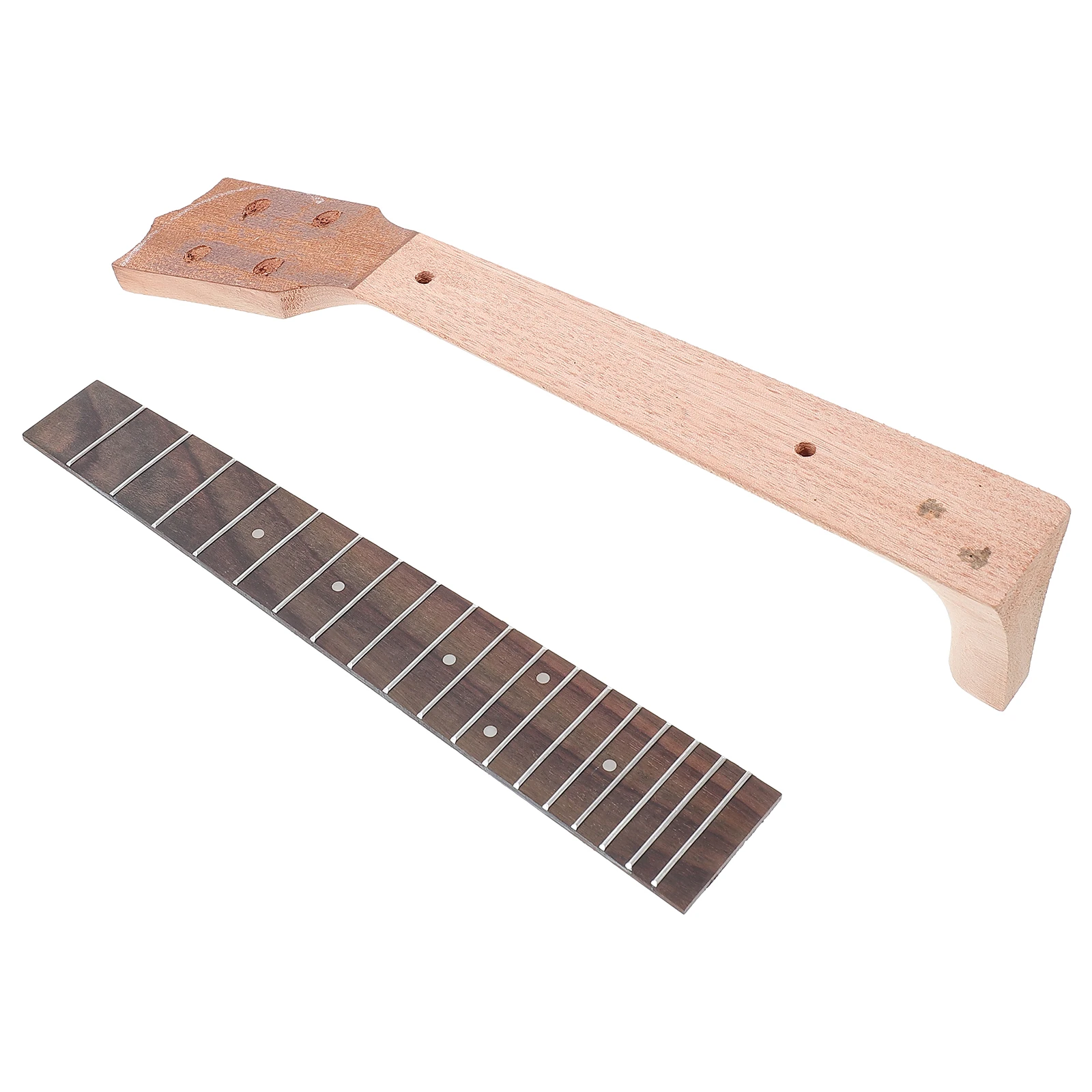 

21 23 Inch Ukulele Neck Rosewood Fingerboard Durable Simple Ukulele Accessories Practical Accessories Replacement