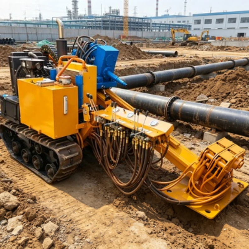 160KN Pull Force HDD Drilling Machine Small Horizontal Directional Drilling Rig
