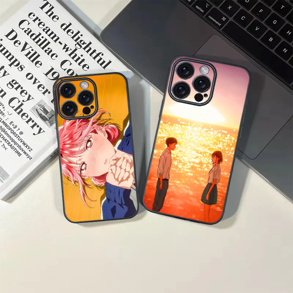 Чехол для телефона с рисунком Ao No Hako для iPhone 16, 15, 14, 13, 12, 11 PRO MAX PLUS, мини-ТПУ, мягкий, приятный для кожи чехол