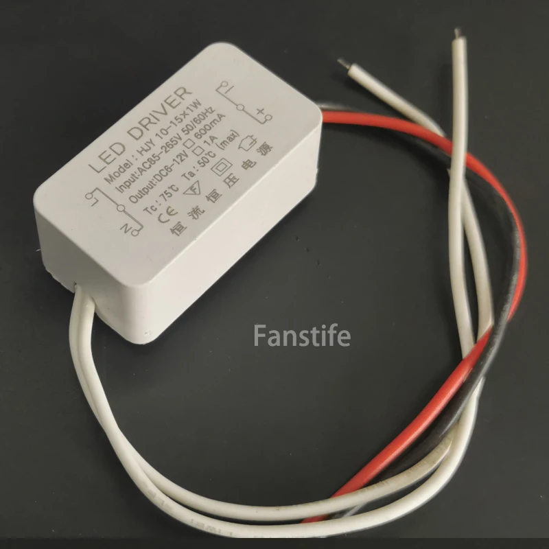 10-15x1W 6-12V 1A Constant Current HIgh Power Led Driver