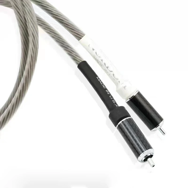 Imagem -05 - Nordost Odin Prata Chapeado Cabo Rca Equilibrada Linha de Interconexão Hifi Audio Xlr 7n 12 Núcleos Par