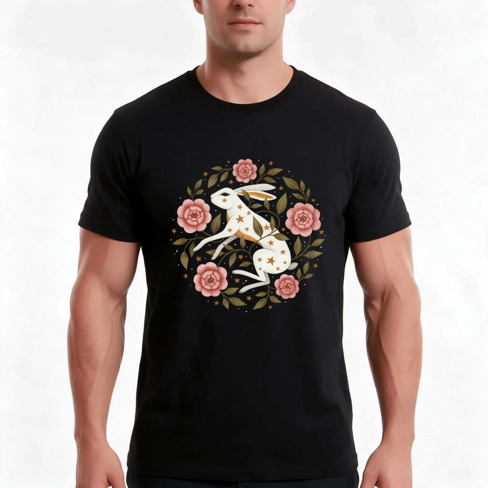 Entangled T-Shirt, Novelty Saying Tshirt, Soft Cotton Crew Neck Everyday Top