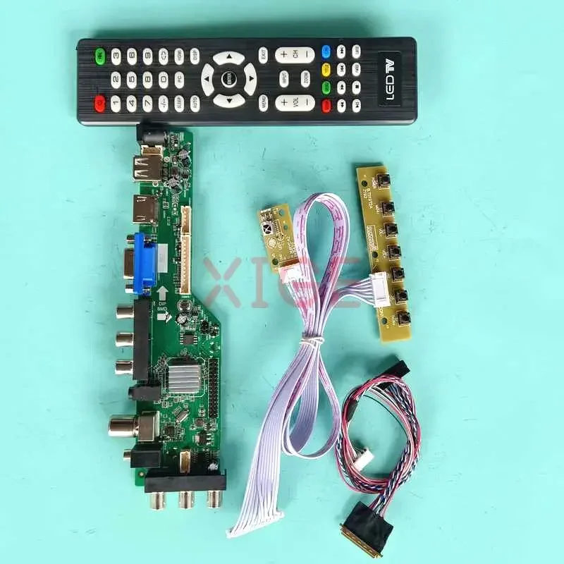 

Комплект детской платы контроллера для Φ/LA1 1366x768 Φ/T 40-Pin LVDS 13,3 "AV/USB/DHMI/VGA