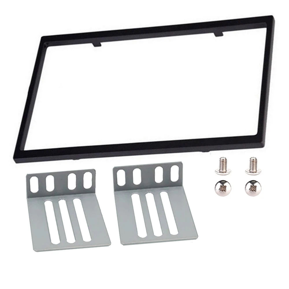 Complete Mount Kit Black Car Radio Fascia Frame 16017853MM For 7 Inch MP5
