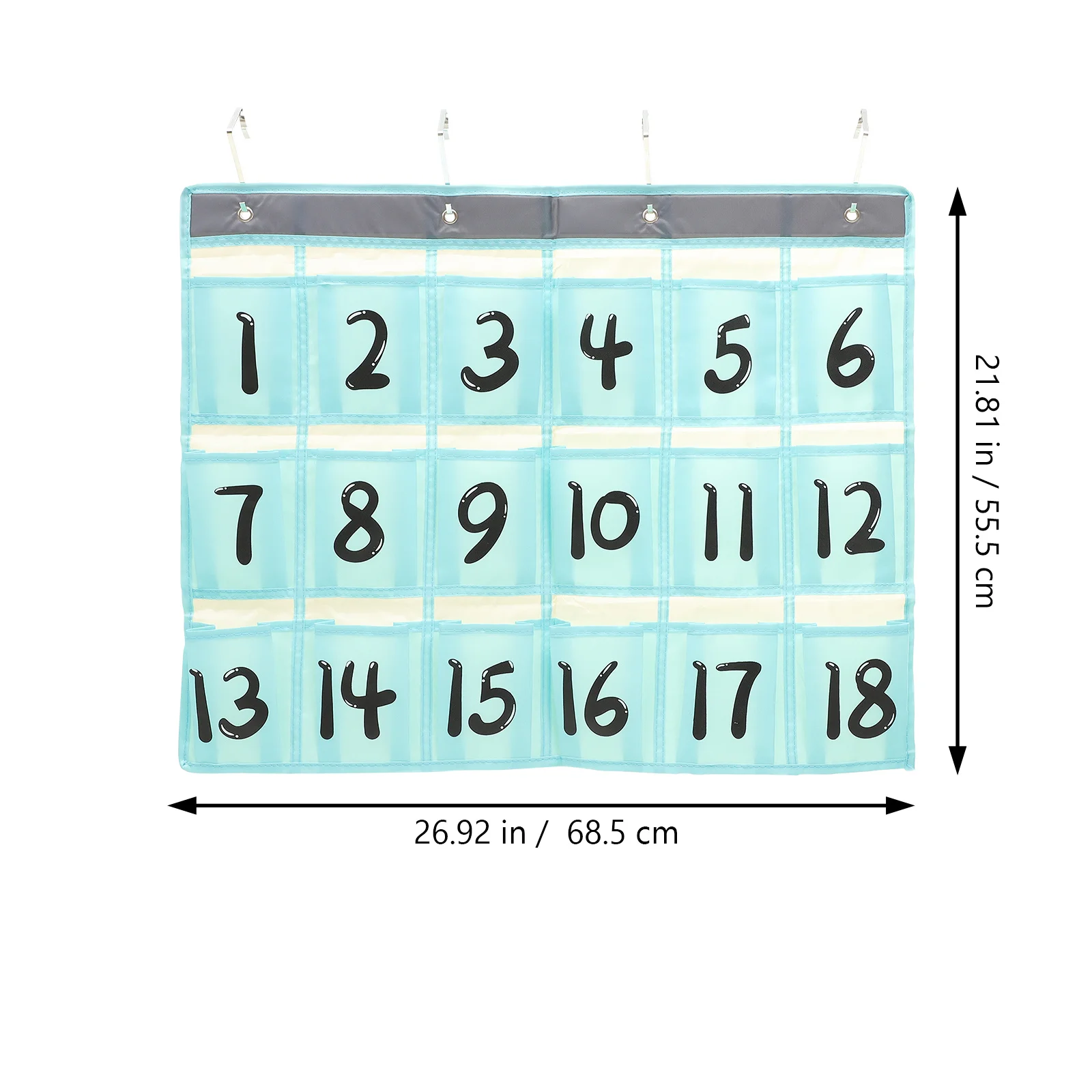 

Wall Hanging Phone Storage Bag Over Door Organizer Cell Phone Holder Hanging Pouch for Classroom Study Dorm Room