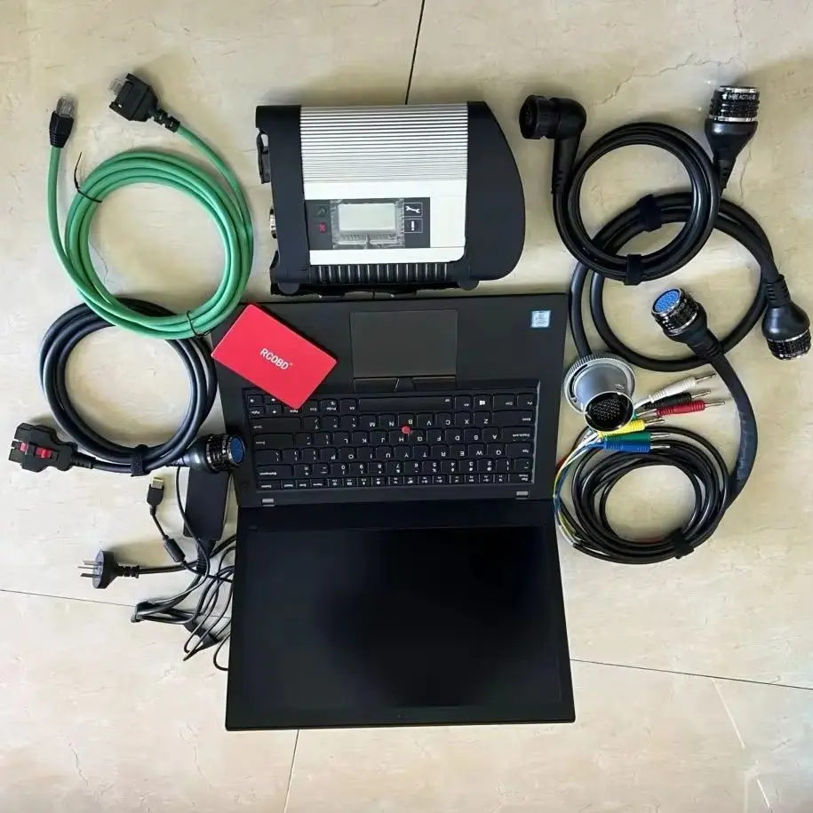 Mb Star C4 with Laptop T470 i5 CUP 16gb V09/2026 Software 512gb SSD Full Set OBD2 Diagnostic Tool Ready to Use