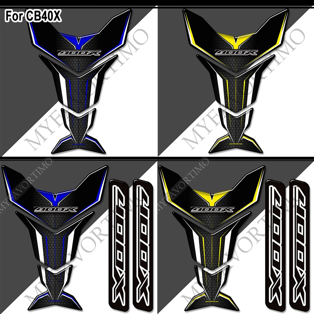 CB400X Motorcycle Fuel Oil Tank Pad Protector Stickers Decal Emblem For Honda CB400X CB 400 X 400X