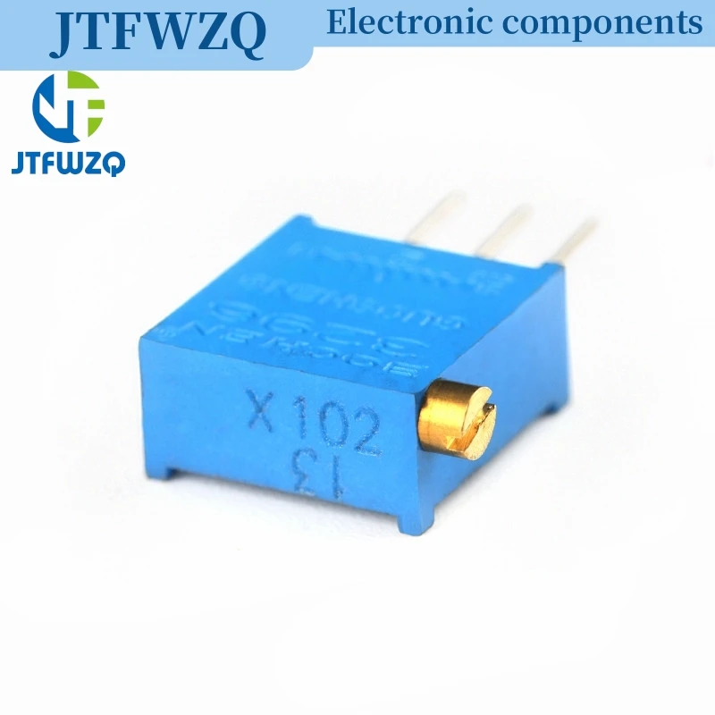 10 Stück 3296 3296X Serie Resistanceohm Trimpot Trimmer Potentiometer 1K 2K 5K 10K 20K 50K 100K 200K 500K 1M Ohm 100R 200R 500R