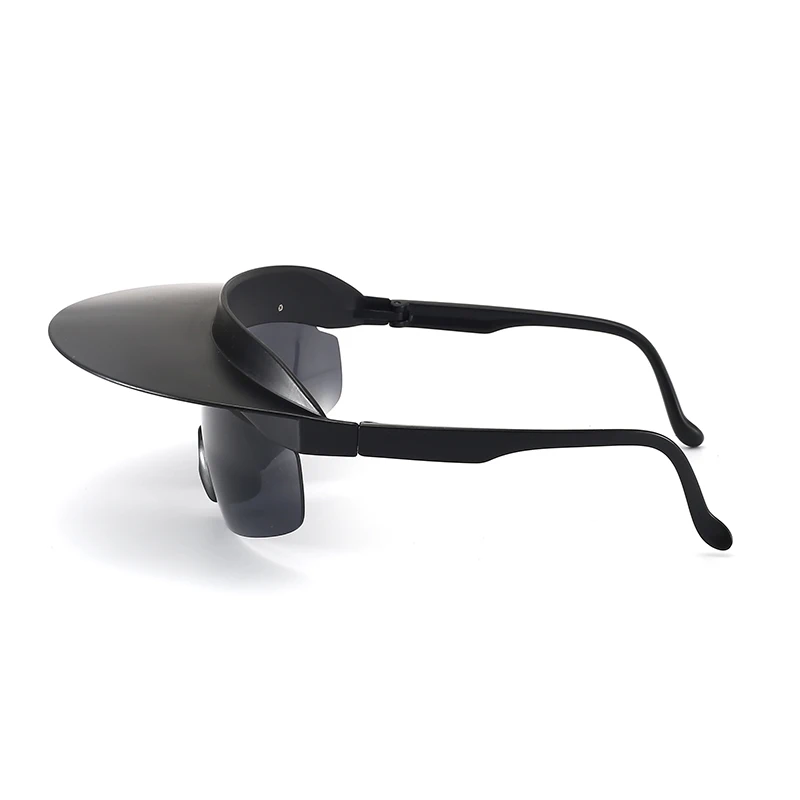 Cross border new large frame cycling glasses for men womenfashionable and colorful hats personalized brim sunglasses MZ01