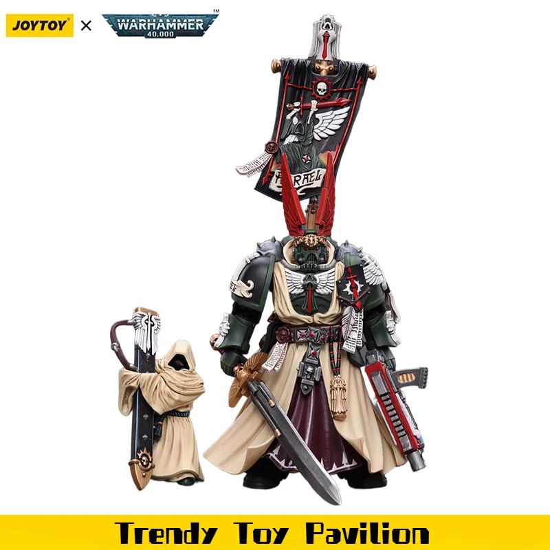 【JOYTOY】Warhammer 40K Dark Angels Supreme Grand Master Azrael 1/18 Action Figure Toys