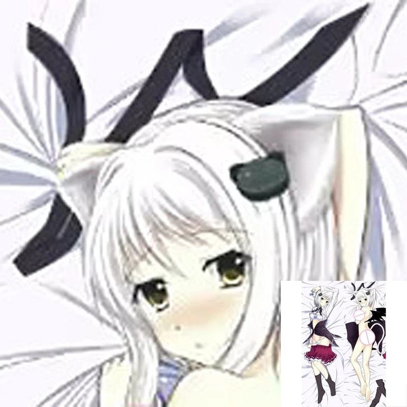 

Dakimakura Anime Pillow Case Koneko Tojo Pillow Cover Halloween Christmas Decoration 2023