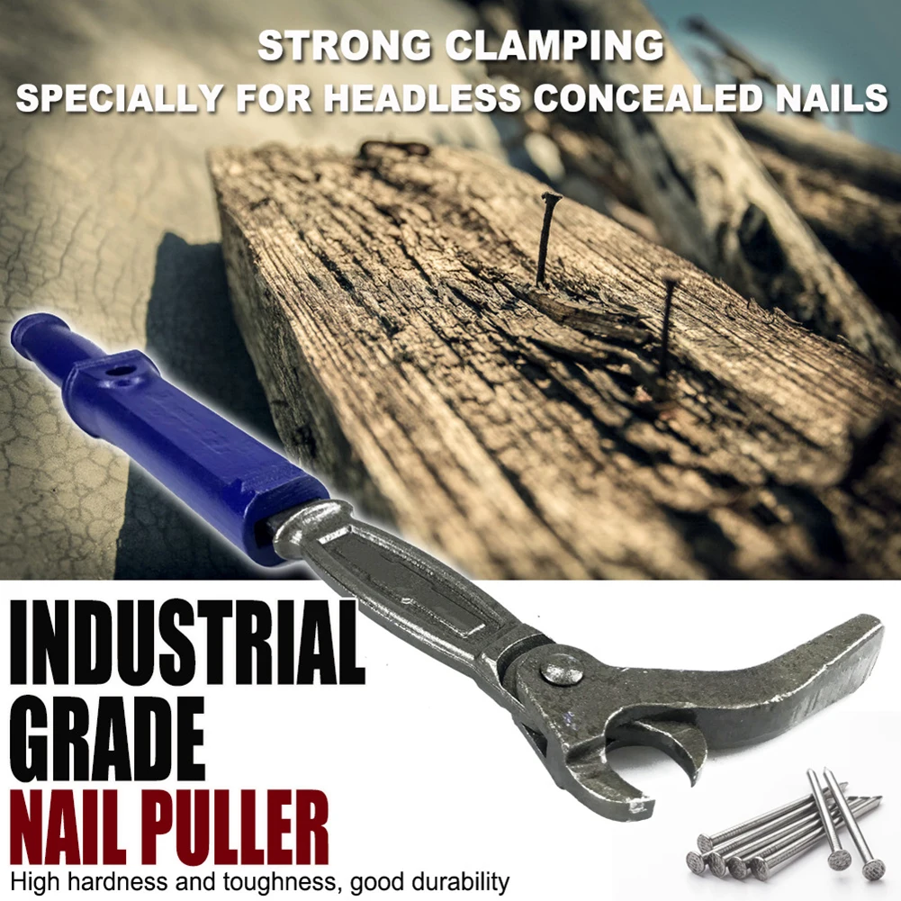 For Crescent Sliding Joint Nail Puller 18 Inch Carbon Steel Extractor Pliers For Deep Sunken Nails Staples Removal Hand Tool