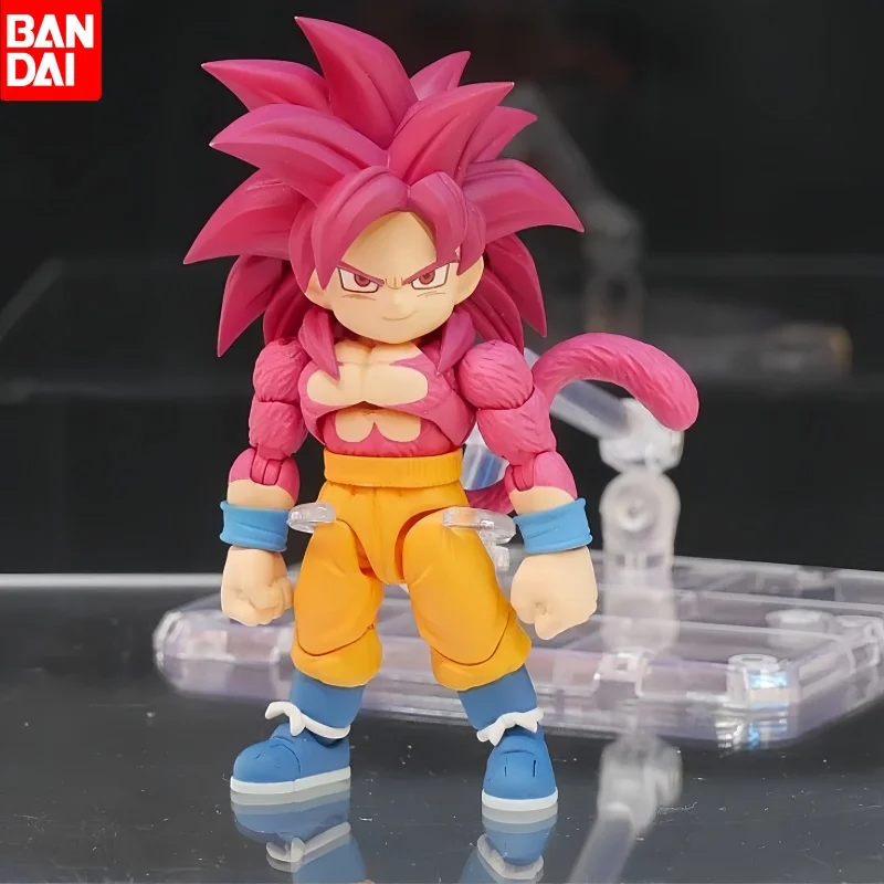 

Original Bandai S.H.Figuarts Shf Dragon Ball Daima Son Goku Super Saiyan 4 (Mini) Model Toy Birthday Gifts