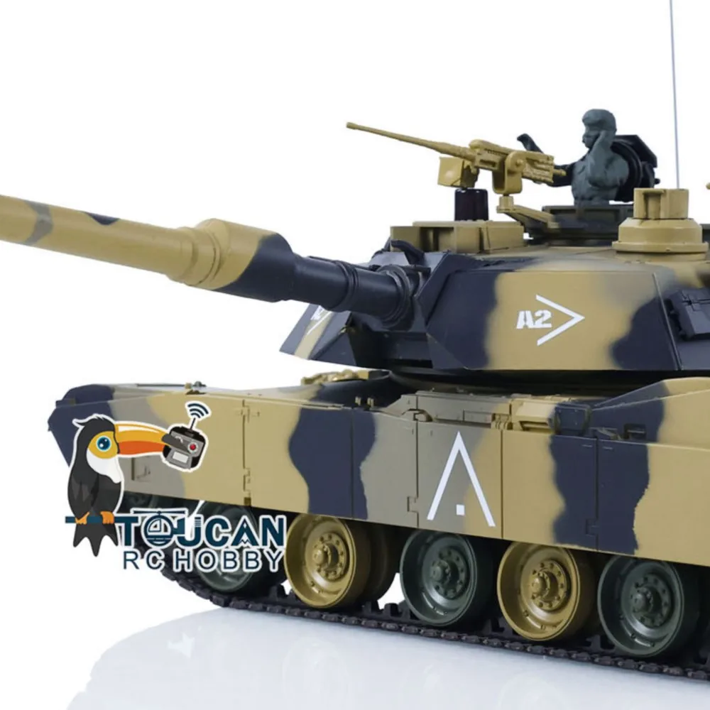 

Heng Long RC Tank Abrams M1A2 3816-2 1/24 2.4G Toys Remote Control Battle Tank Cars Vehicle Model for Boys Gifts TH23394