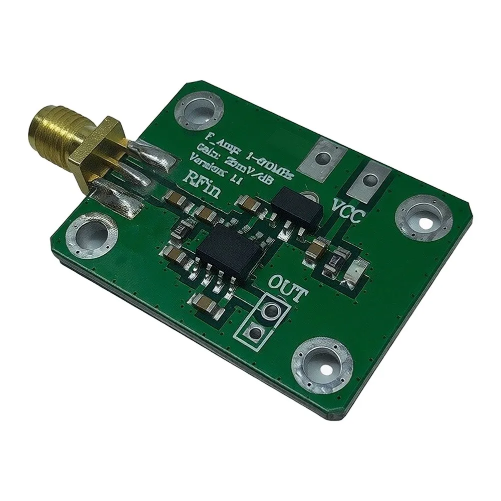 AD8307 Wideband Signal Strength Measurement Module for 1MHz to 600MHz Band Used in RF Design Validation and Field Testing