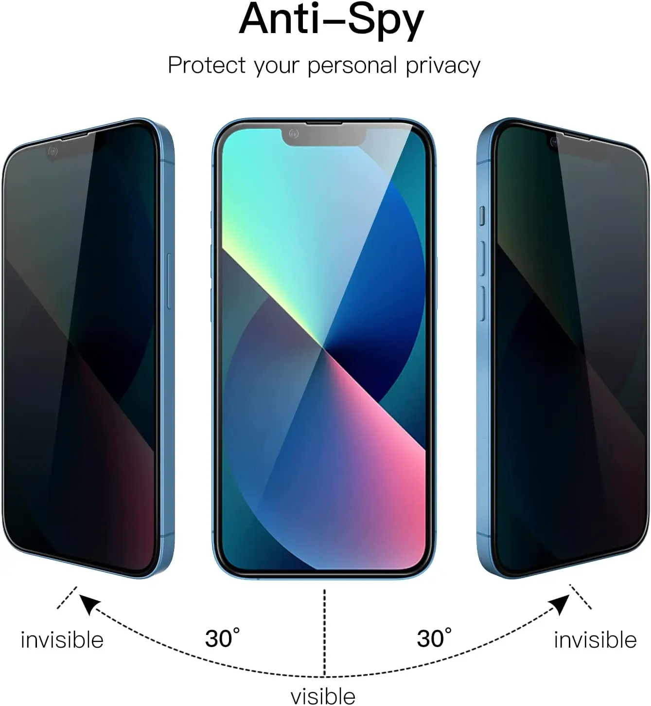 10D Anti Spy Tempered Glass For iPhone 11 12 13 14 15 Pro Max Screen Protector For iPhone 14 15 16 Plus X XR XS Max Privacy Film