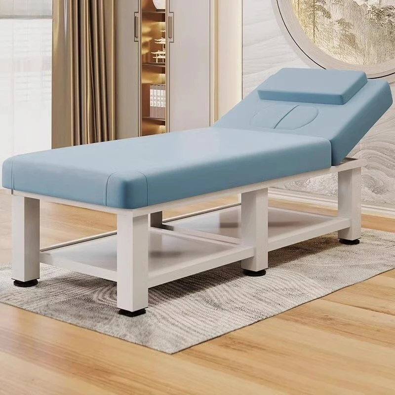 Professional Massage Therapy Bed for Spa Clinic Folding Traditional Chinese Tuina Acupoint Massage Bed Beauty Bed Facial Bed