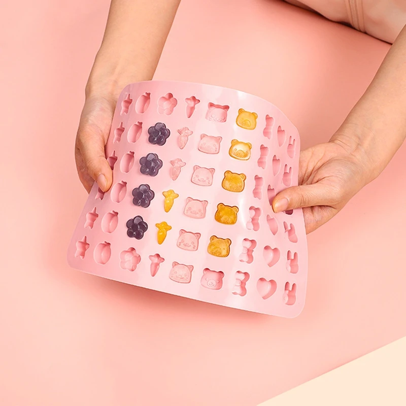 Animal Fruit Silicone Sobremesa Molde, Self-Made Food, Jelly Drop, DIY
