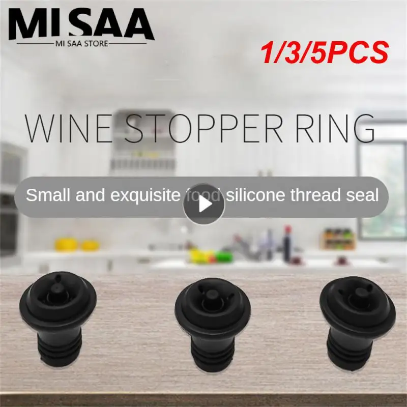 1/3/5PCS Innovation Cork Easy To Use Kitchen Wine Tools Wine Tools Popular Choice Multi-function Flask Stopper